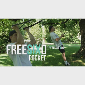 FREESIXD Pocket - Mini trainer mobile con imbragatura per uso interno ed esterno